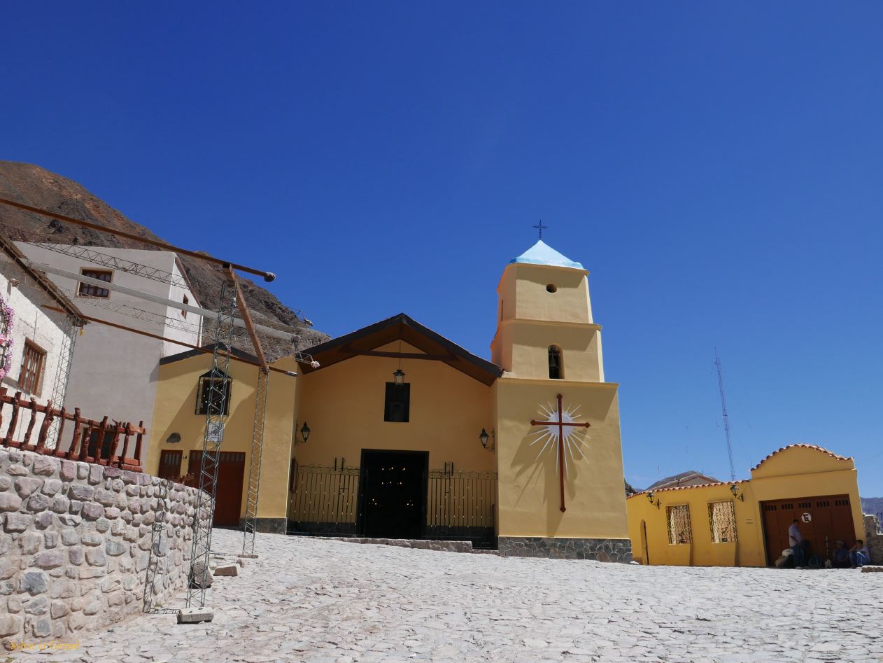 La Quebrada Iruya le village et son église