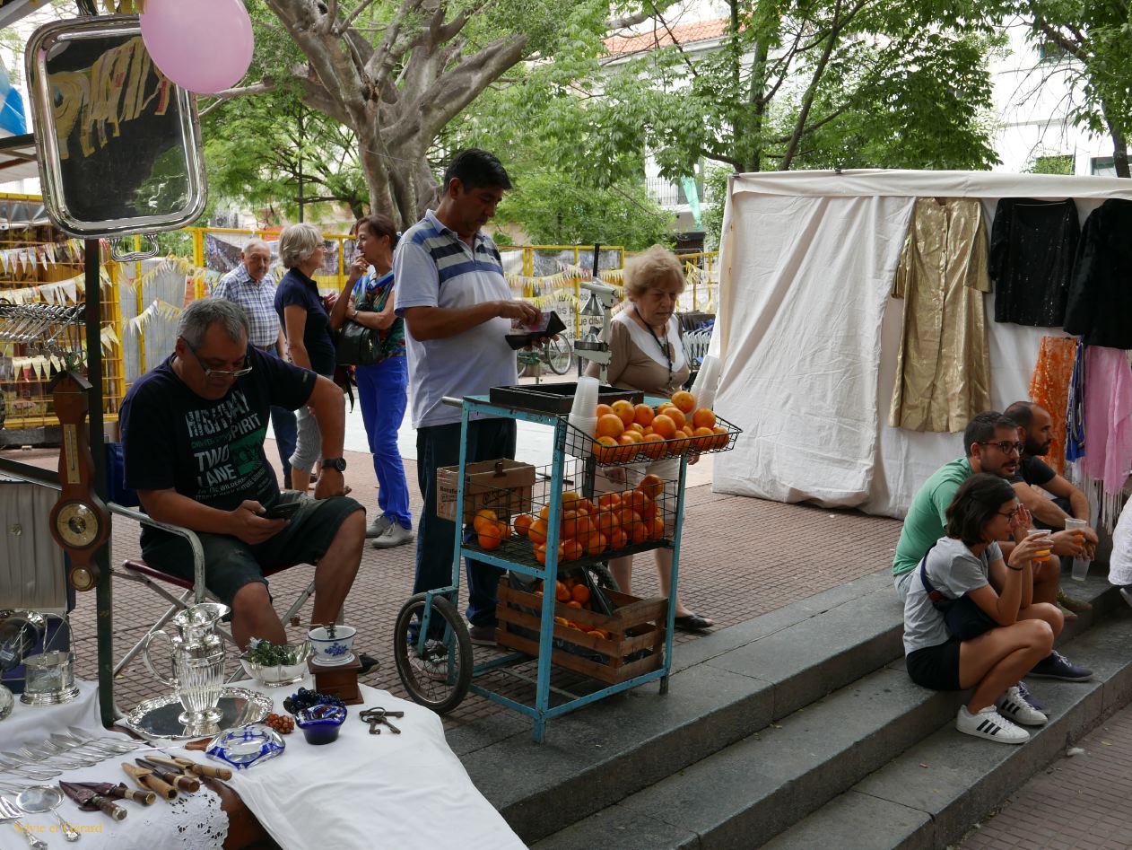 Retour à Buenos Aires dimanche à San Telmo 15