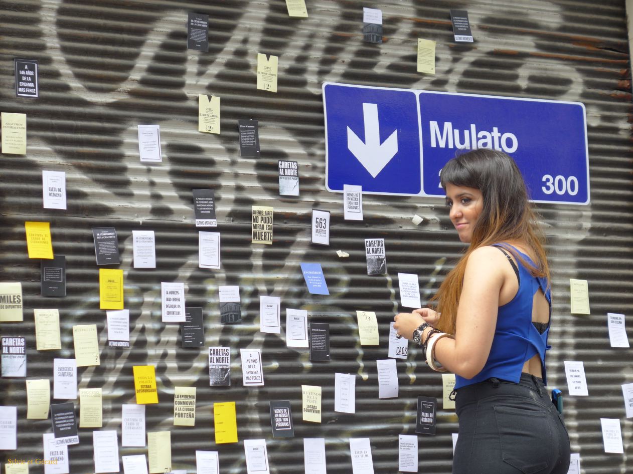 Retour à Buenos Aires dimanche à San Telmo collage 03 