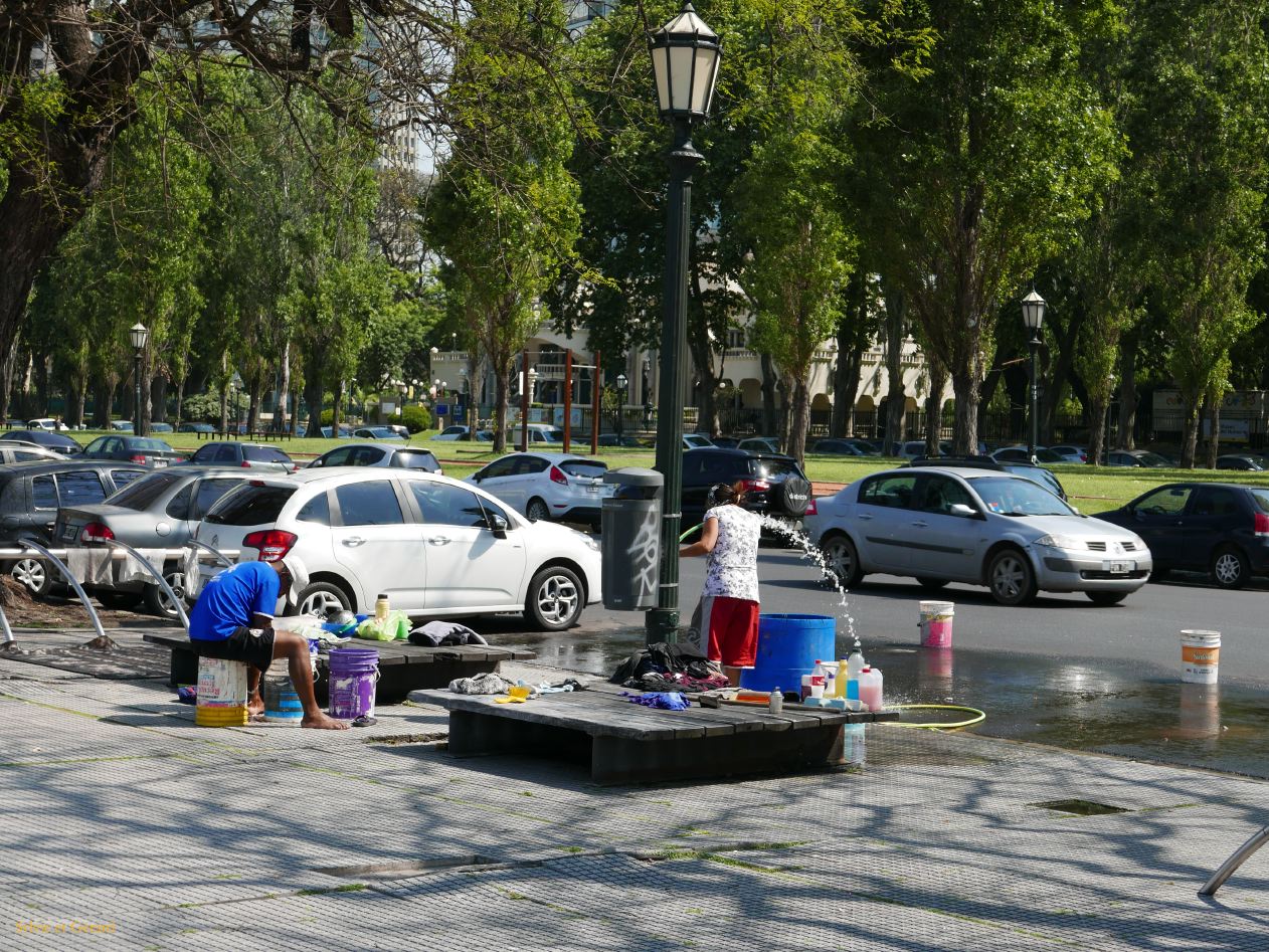 Retour à Buenos Aires vers Costanera Sur Rio de la Plata 07