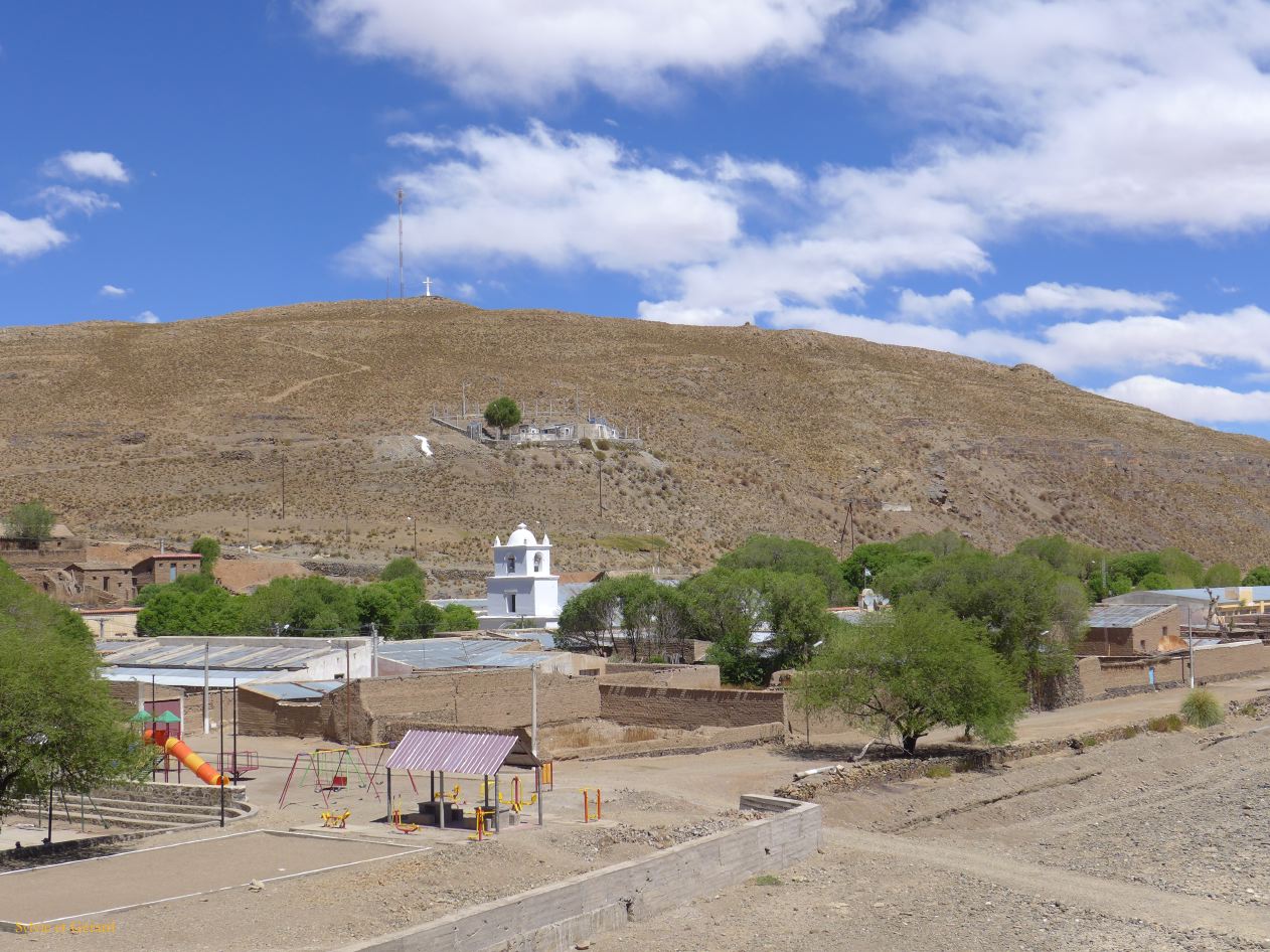 La Puna Santa Catalina la ville et son église