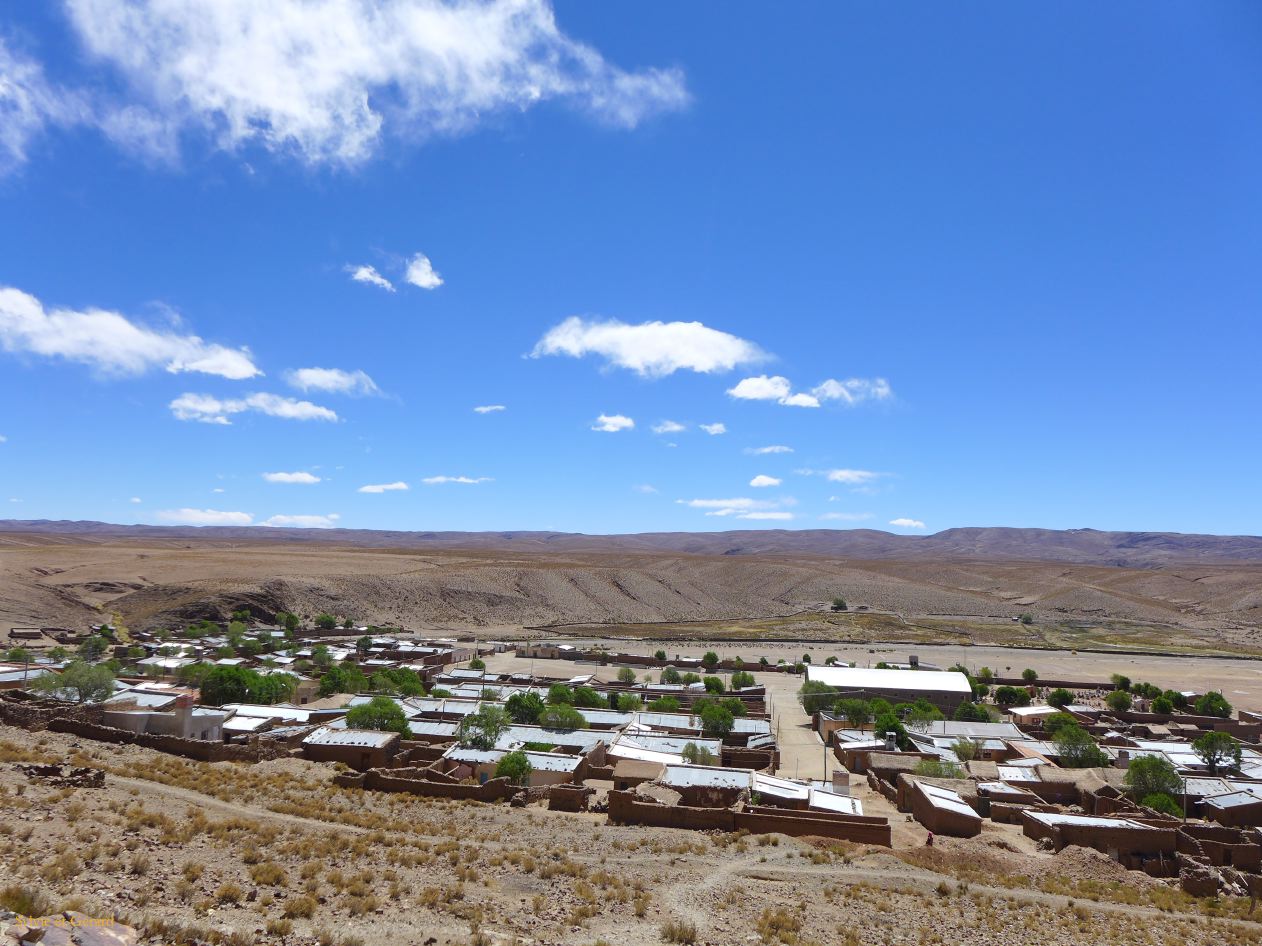 La Puna Santa Catalina la ville vue du haut