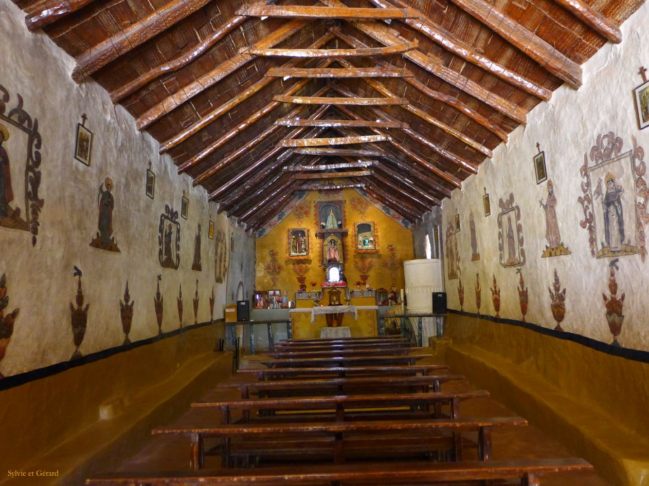 La Puna Susques l'église Virgen de Belen 1596 04