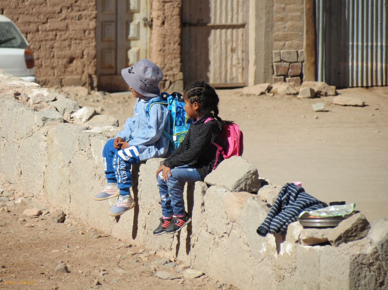 La Puna Susques sortie de l'école