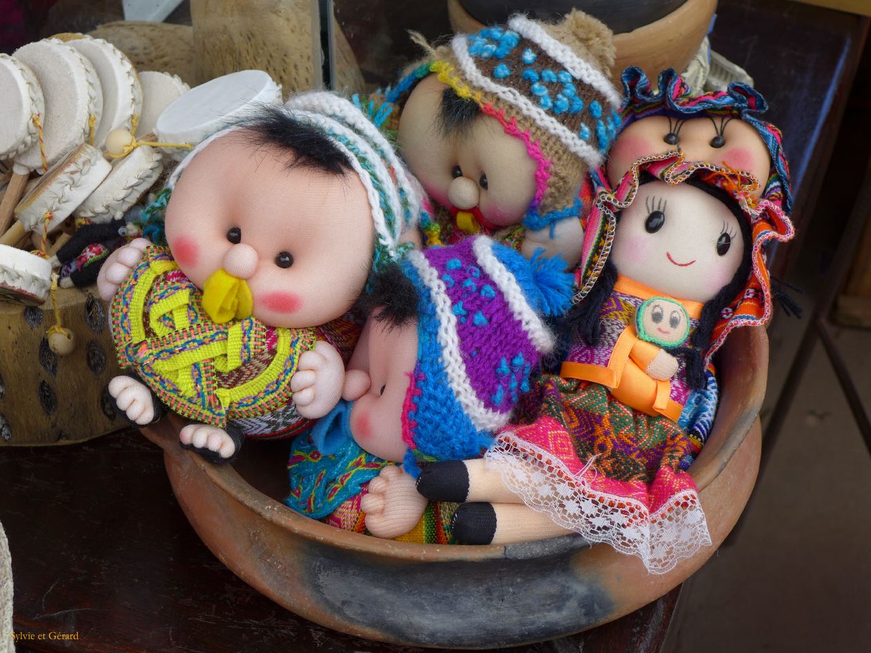 La Quebrada à Pumamarca poupées du marché