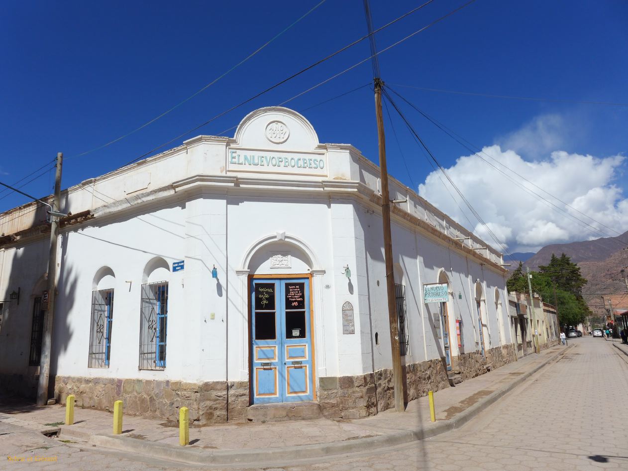 La Quebrada et Tilcara dans la ville notre restautant préféré