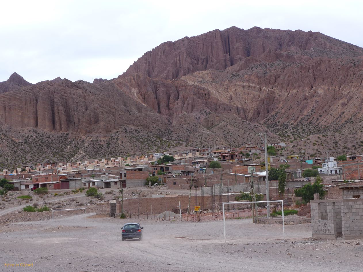 La Quebrada et Tilcara la banlieue