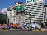 Retour à Buenos Aires à l'Obelisco