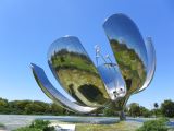 Retour à Buenos Aires à Recoleta Floralis Generica 