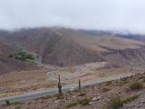 La Puna Vers Pumamarca la ruta 52 Cuesta de Lipan sous les nuages