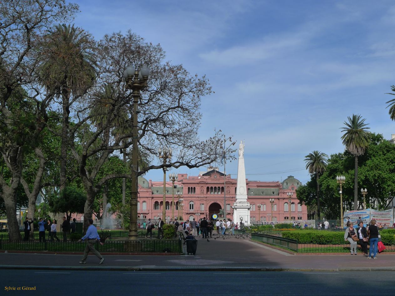 162 Buenos Aires Plaza de Mayo y Casa Rosada