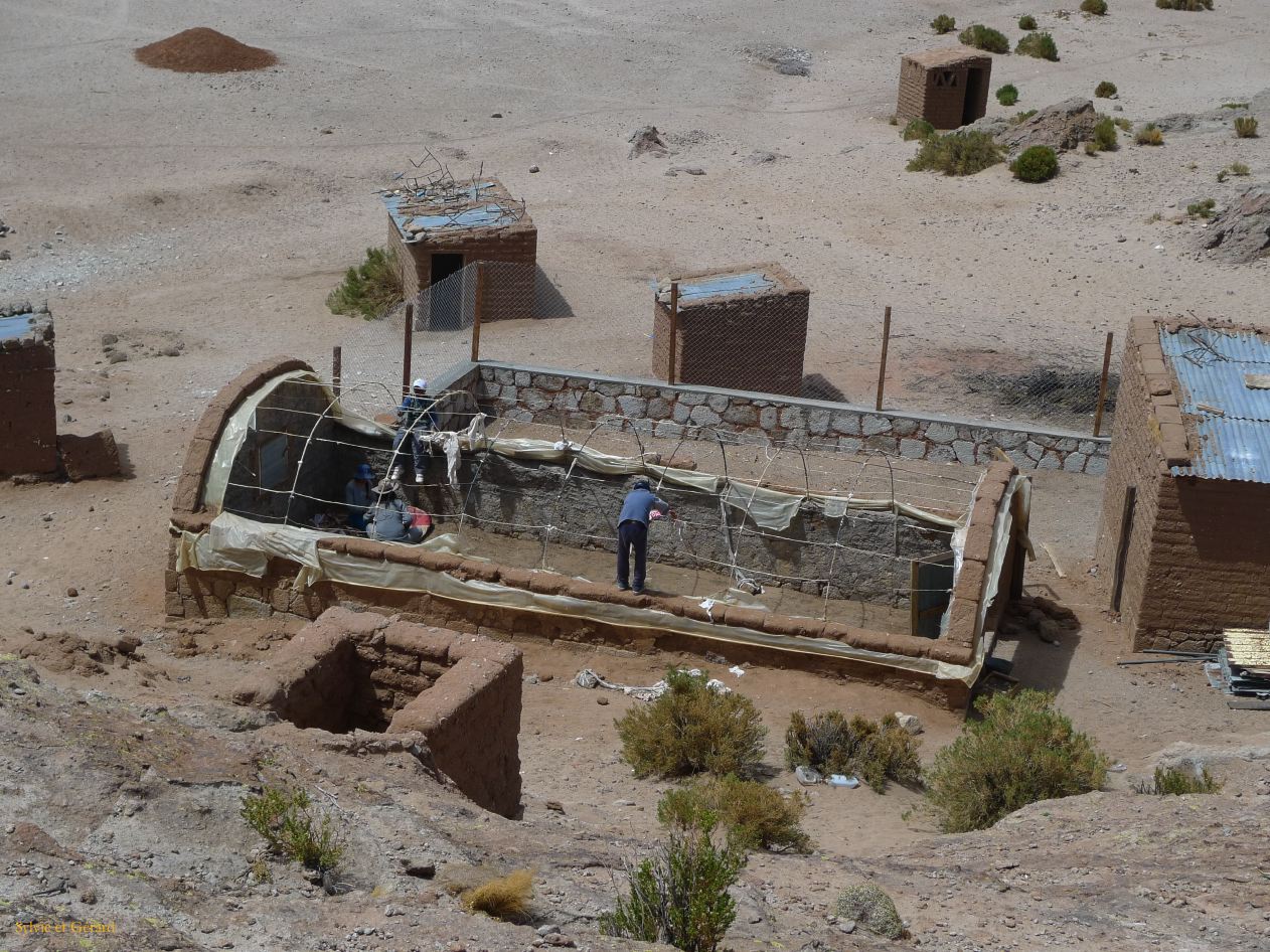 Argentine Nord Puna Susques à San Juan l'école  113