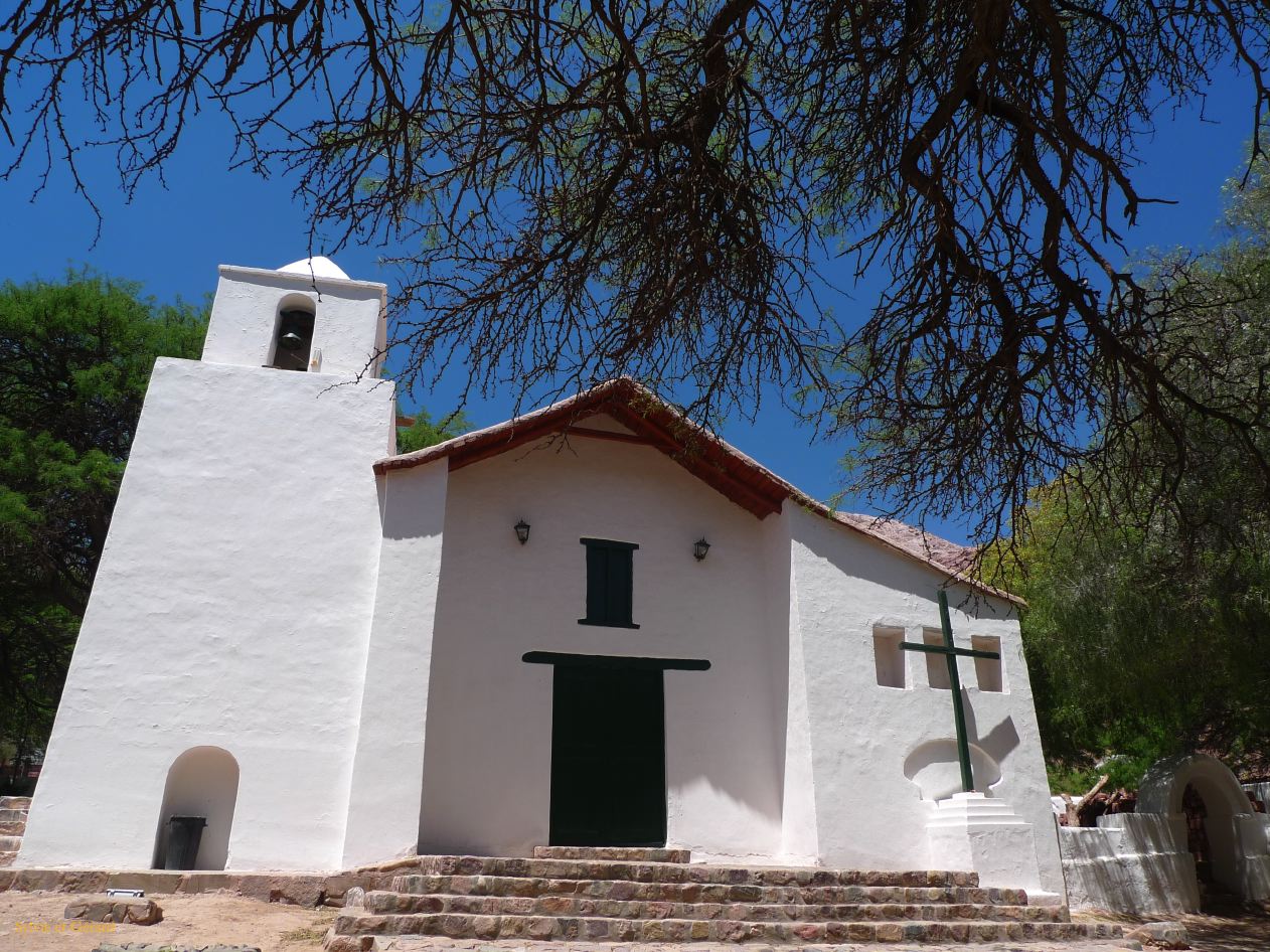 Argentine Nord Puna la route de Susques au départ de Pumamarca  007 l'Eglise