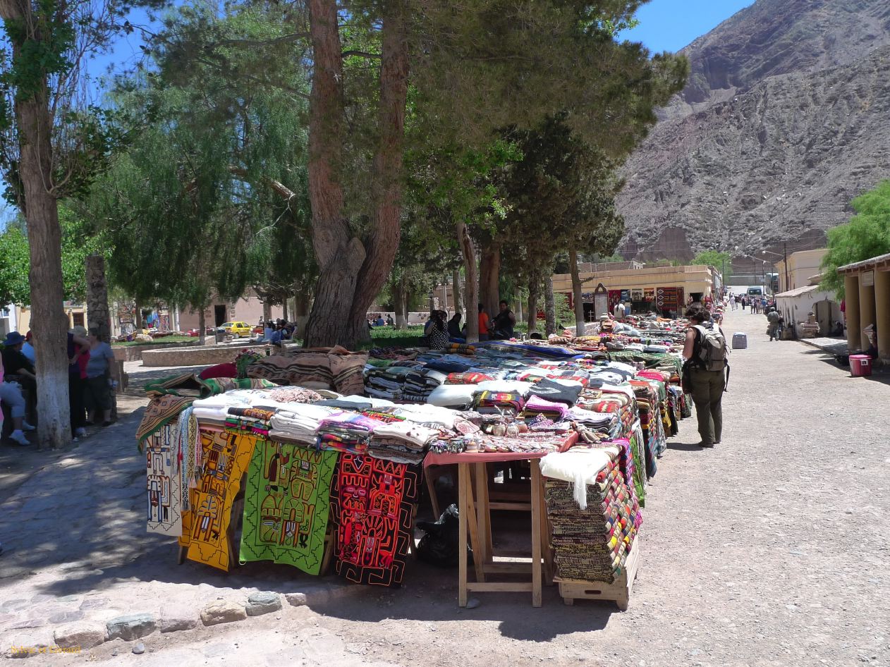 Argentine Nord Puna la route de Susques au départ de Pumamarca  011 le marché