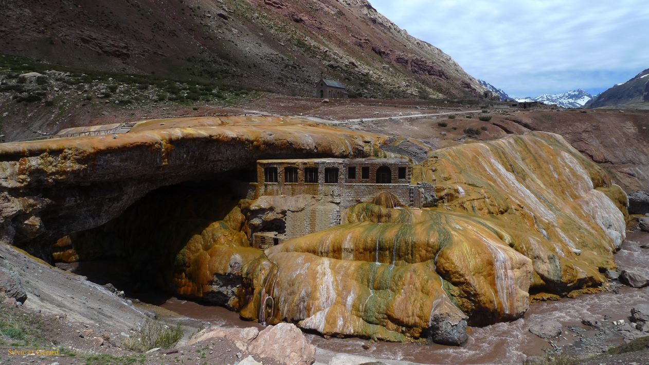 Argentine 2009 Nord Mendoza la route vers le Chili Pont de l'Inca  042