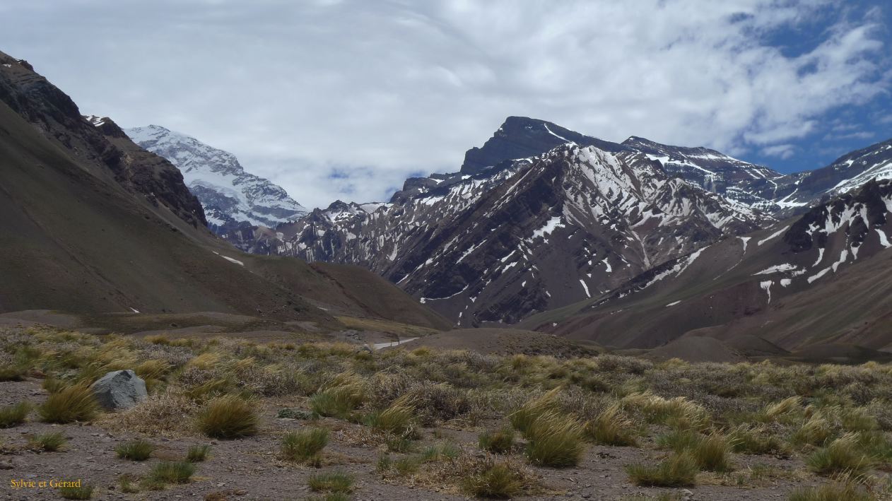 Argentine 2009 Nord Mendoza la route vers le Chili Mirador de l'Acaconga  029