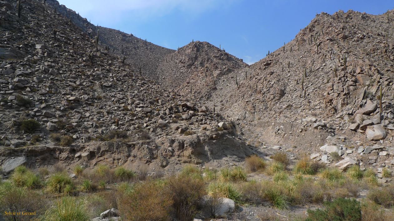 Argentine Nord Puna vers la Quebrada del Toro à partir de San Antonio de Los Andes  018 des montagnes de cailloux