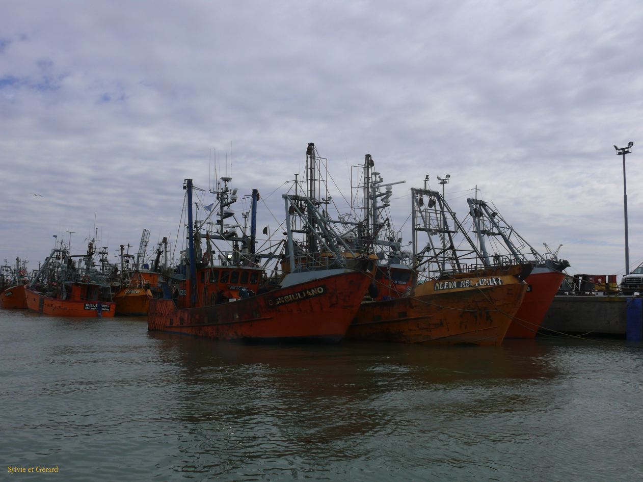Patagonie Peninsule de Valdes Rawson  028 bateaux de peche