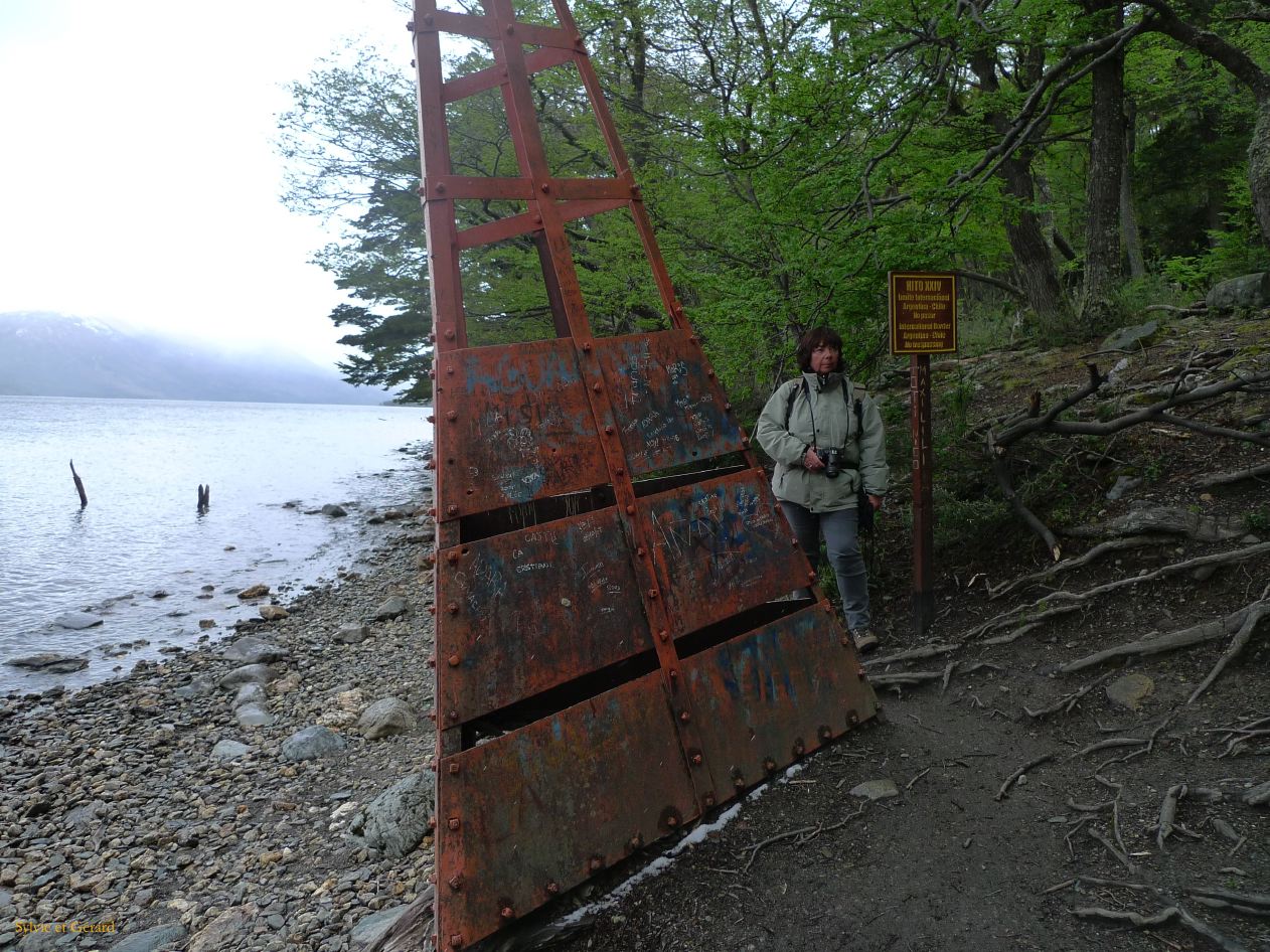 Patagonie Ushuaia Parc de la Terre de Feu  251 la frontier chilienne