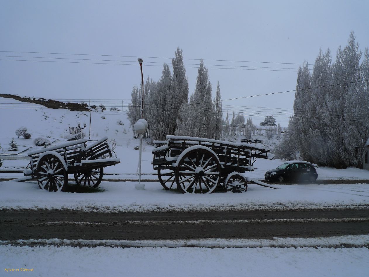 Patagonie El Calafate sous la neige  001