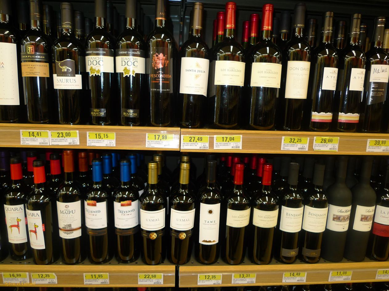 11 Jujuy supermarche Carrefour le vin argentin