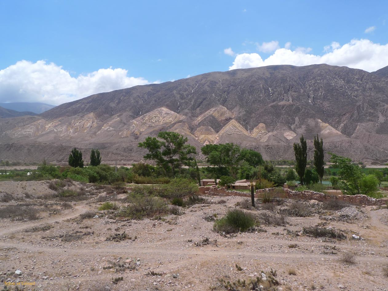12 Quebrada le long de la Ruta 9 formations geologiques