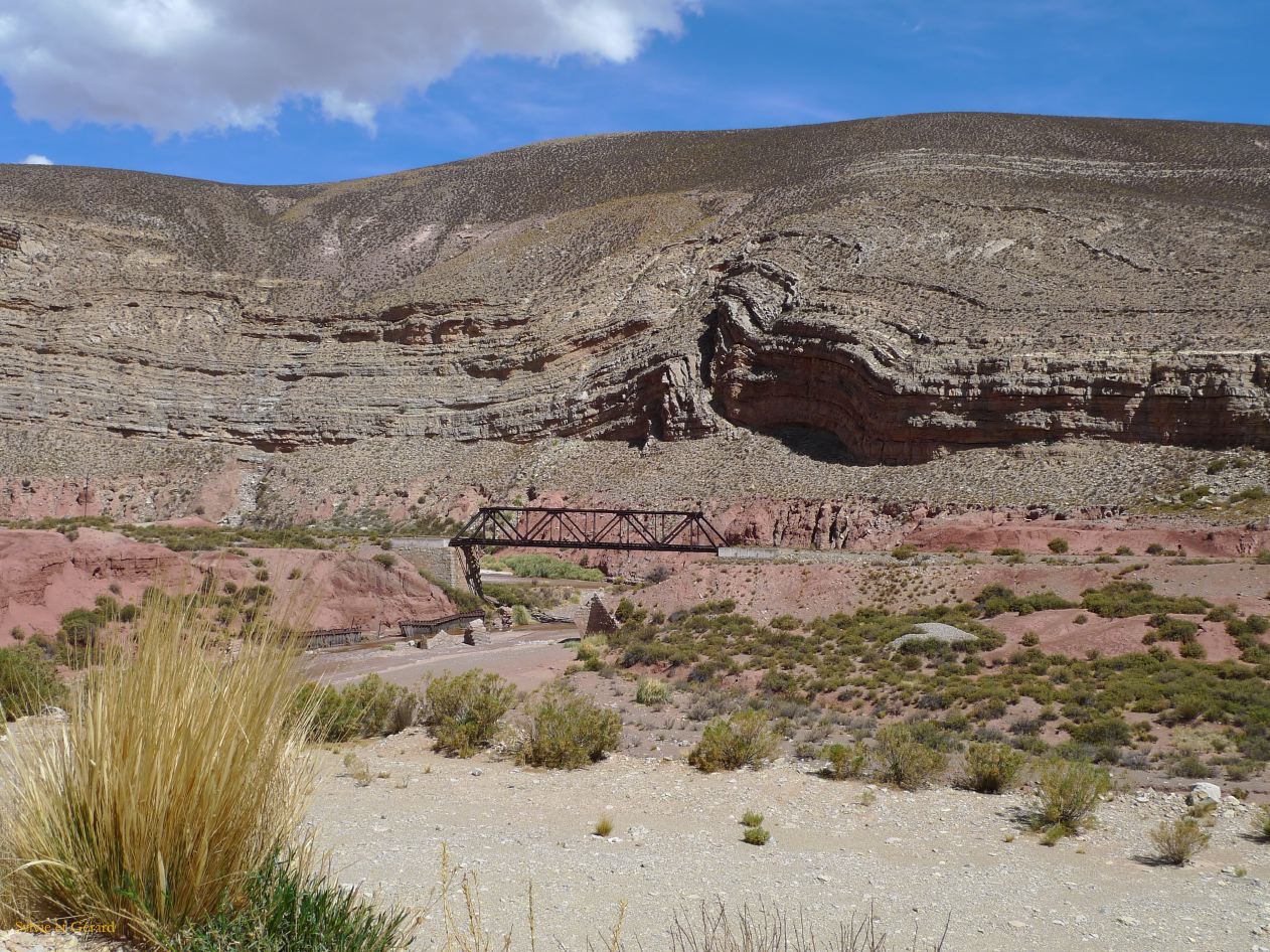 12 Quebrada le long de la Ruta 9 pont sur l'ancienne voie ferree