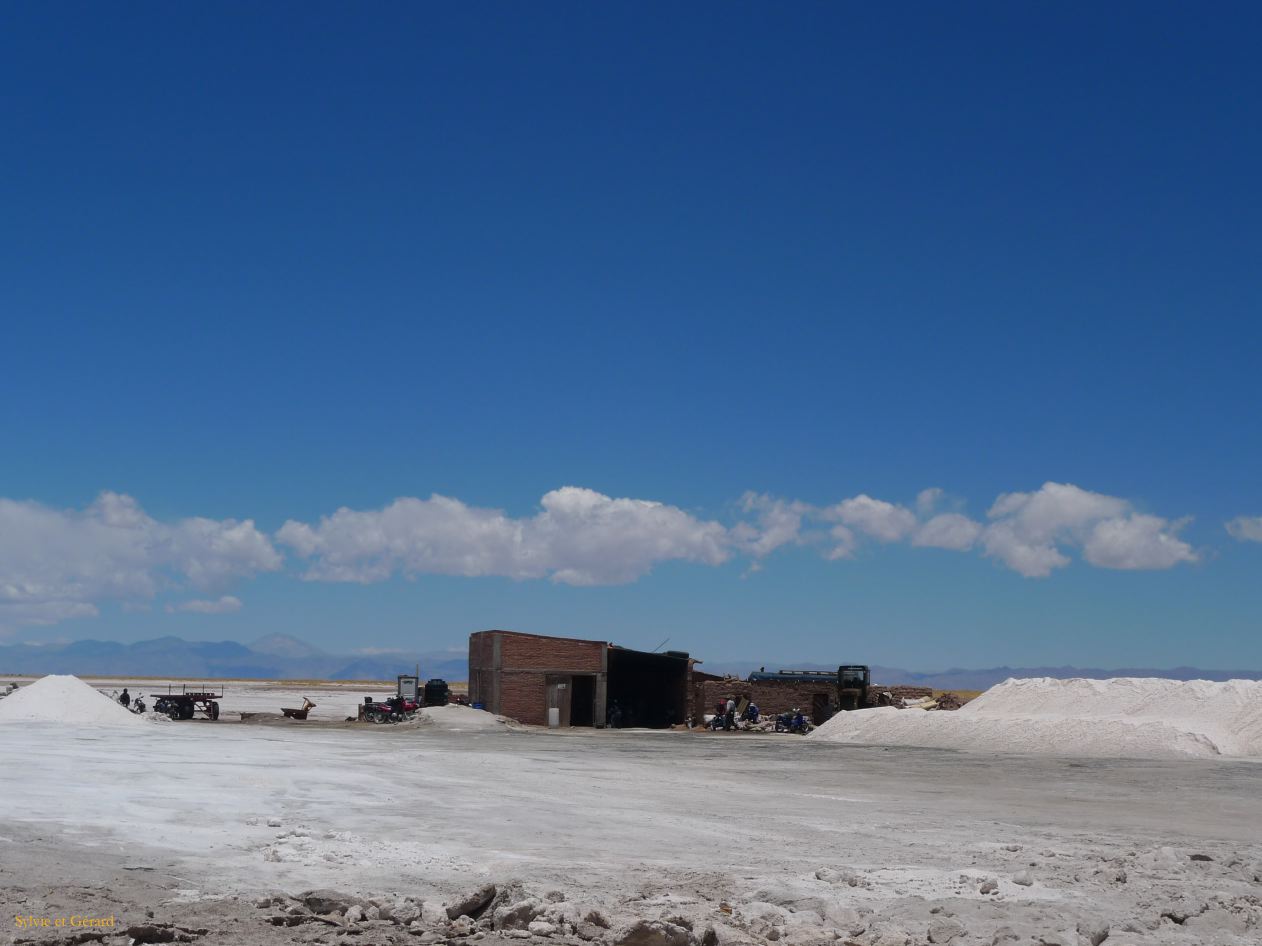 12 Quebrada Salinas Grandes l'exploitation de sel