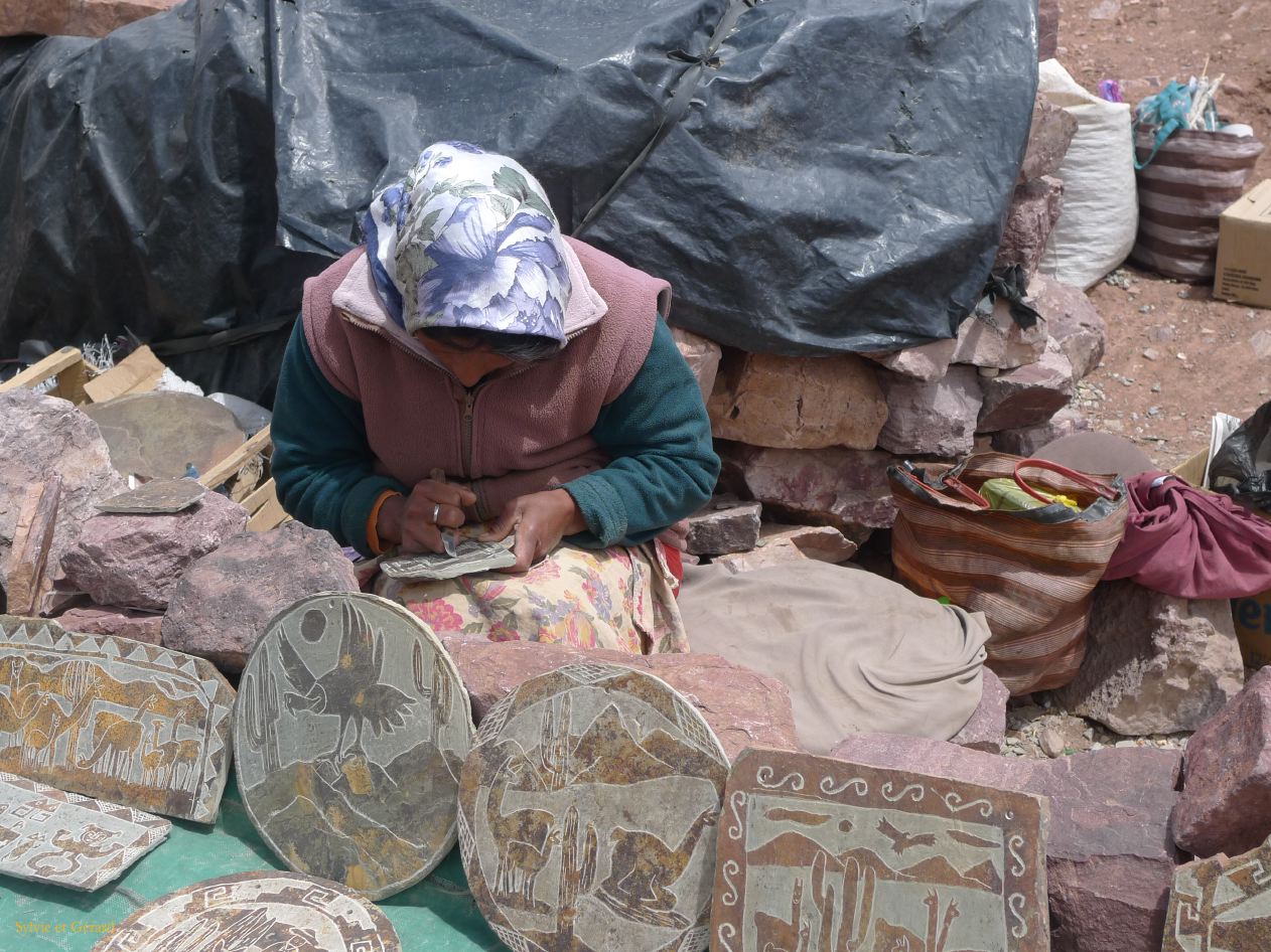 12 Quebrada vers les Salinas Grandes montee du col 7