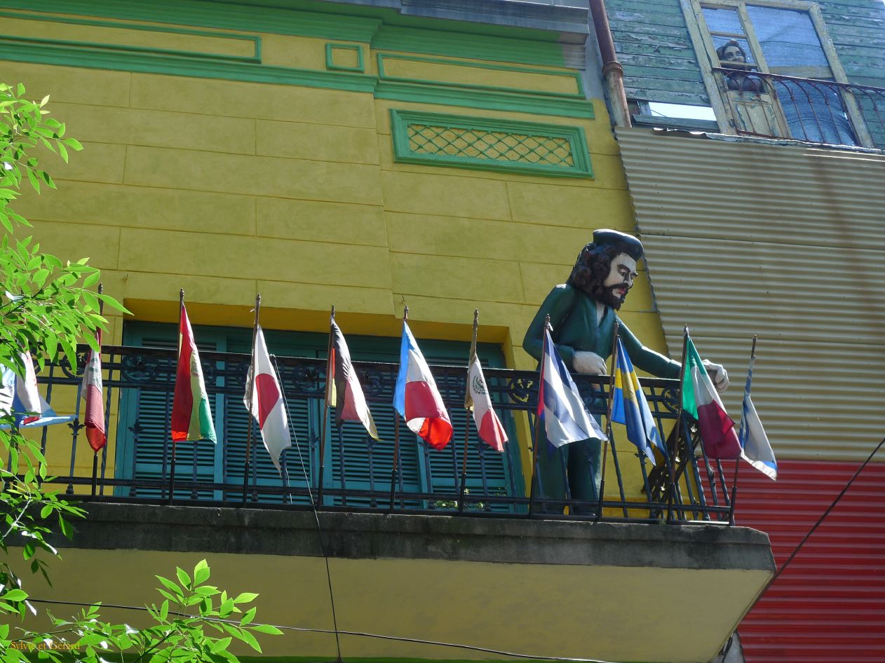 04 Buenos Aires la Boca Caminito Le Che