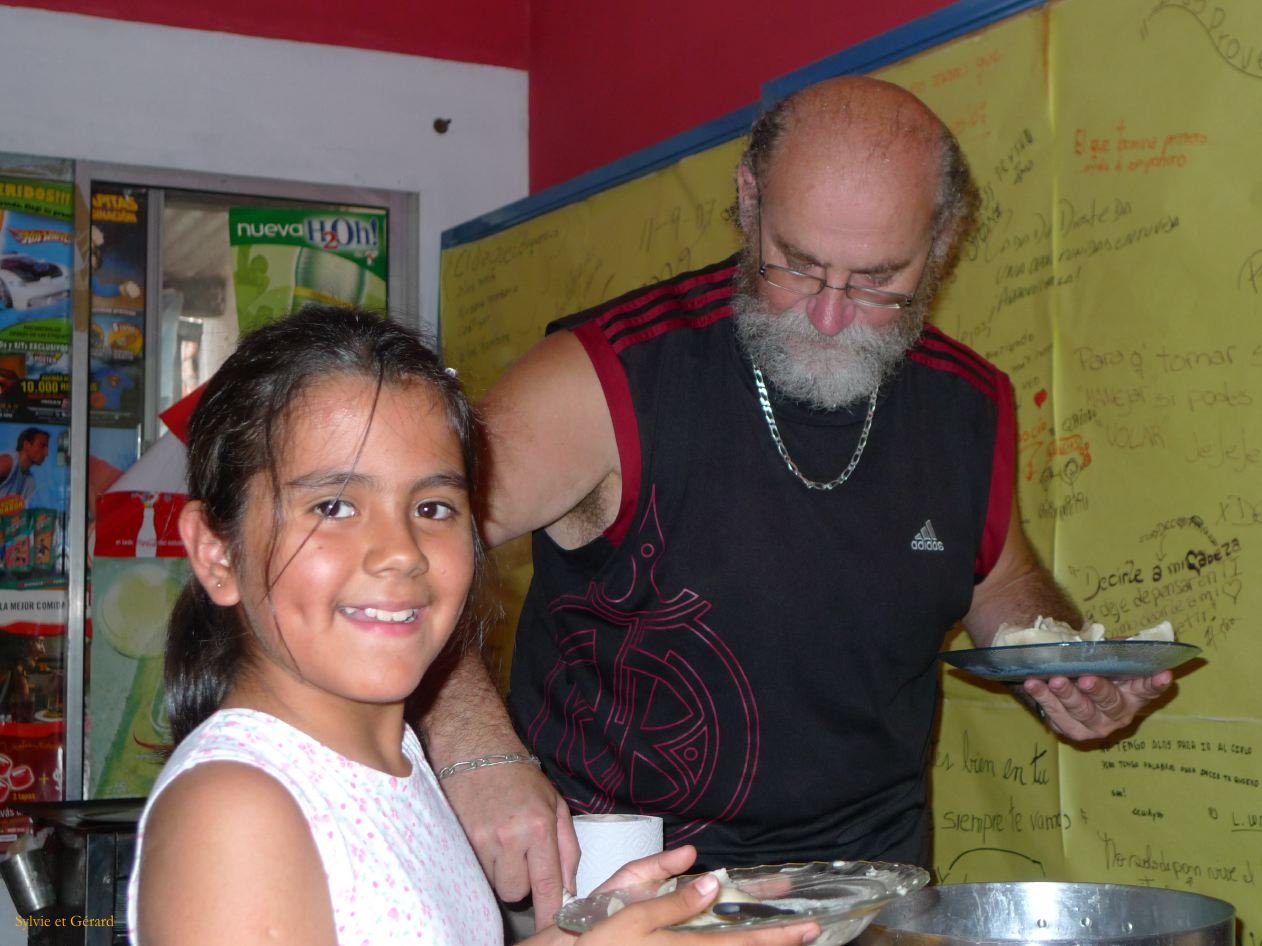10 Chez Rafael et Mariella à  Jujuy  raviolis au bleu mais pas d'Auvergne