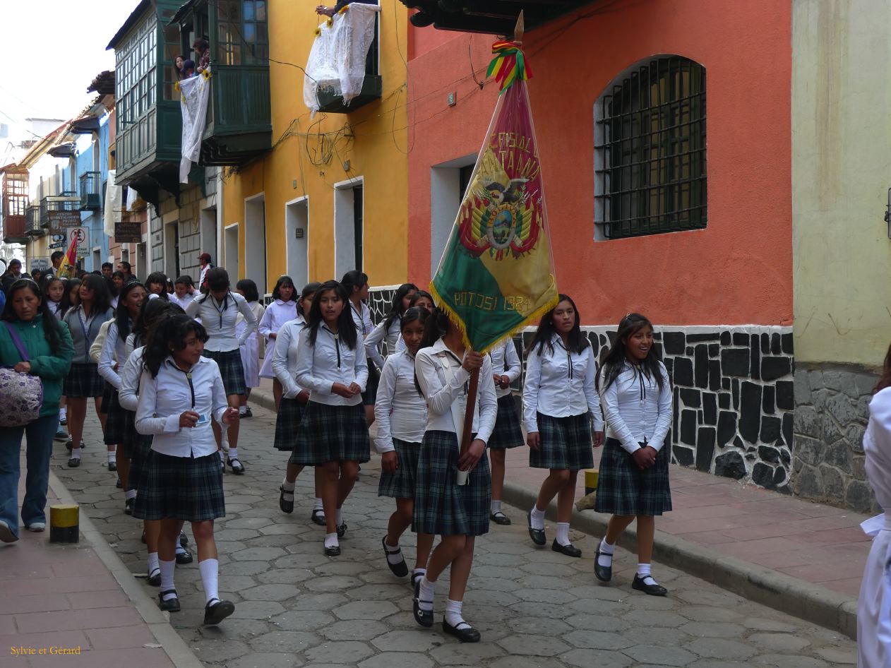 Bolivie Potosi procession pour la Vierge de la Merced  111