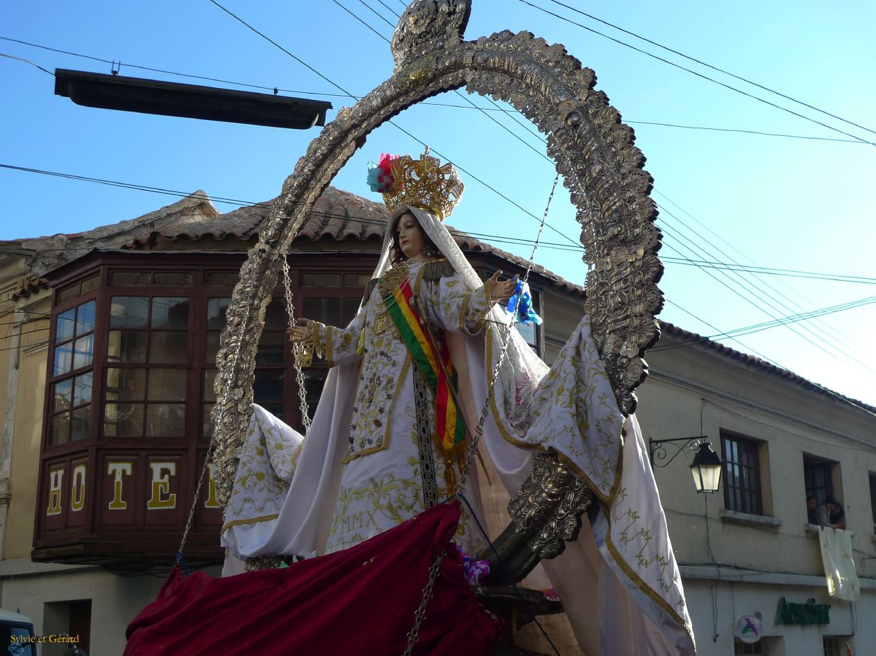 Bolivie Potosi procession pour la Vierge de la Merced  177