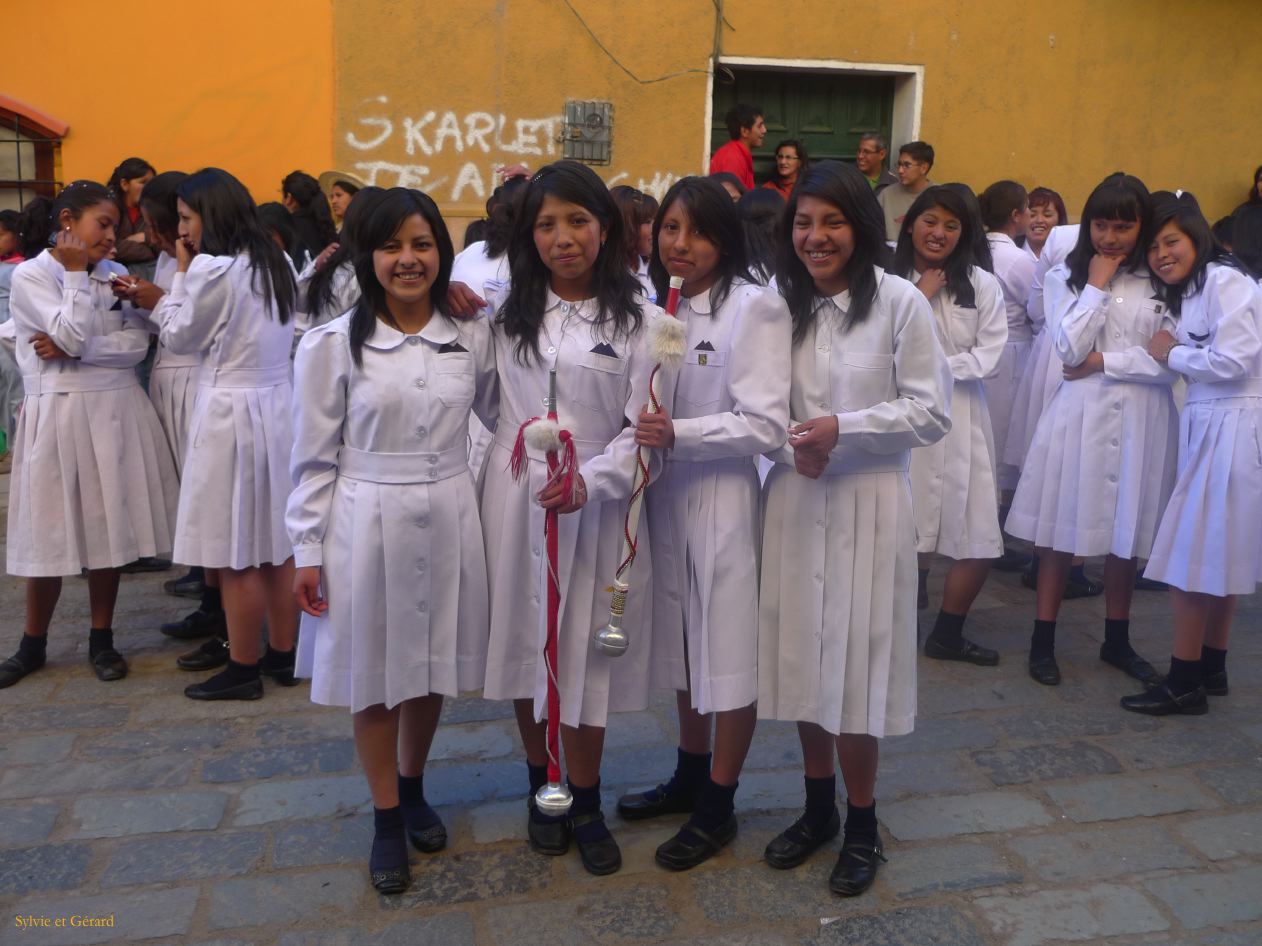 Bolivie Potosi procession pour la Vierge de la Merced  219
