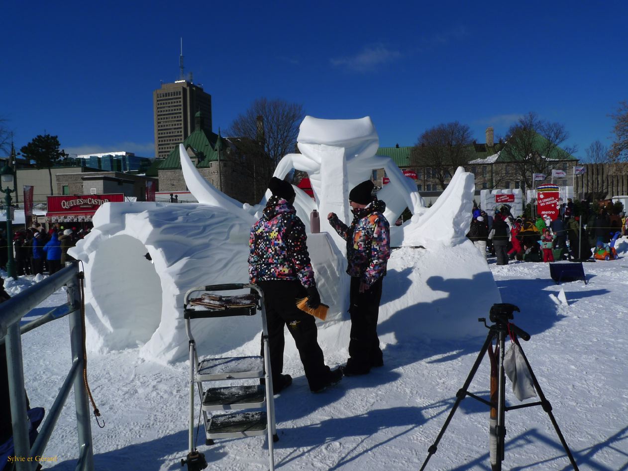 Quebec 07 sculptures de glace concours international