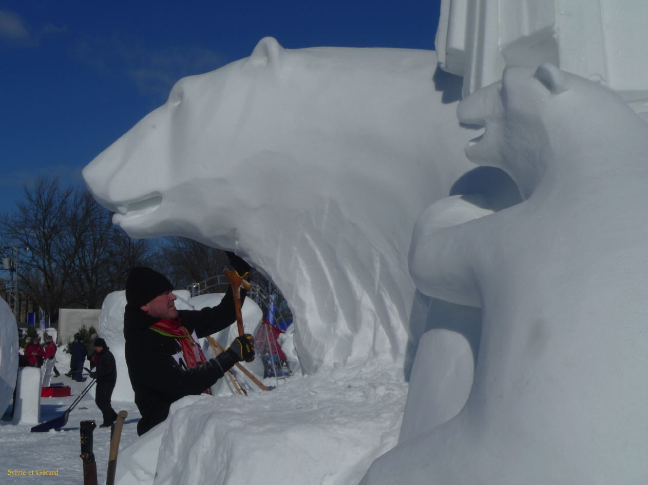 Quebec 10 sculptures de glace