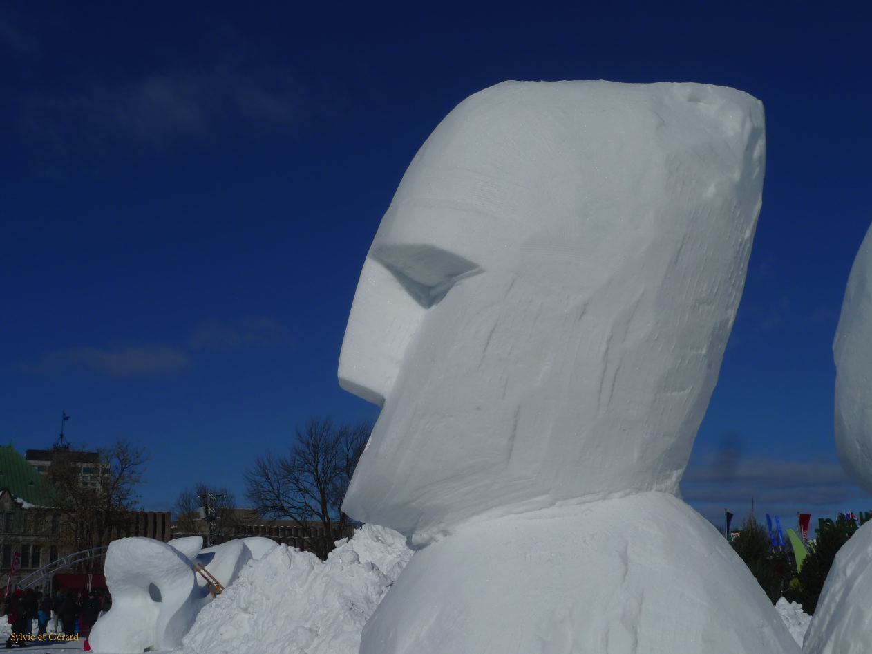 Quebec 11 sculptures de glace