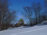 Quebec 01 château Frontenac vu des Plaines d'Abraham