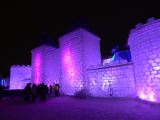 Quebec 29 château de glace de nuit