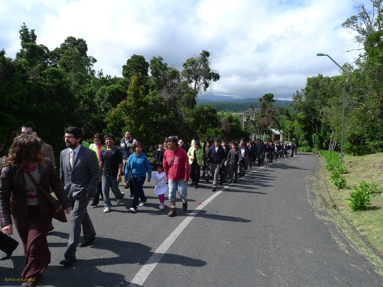 Chili Pucon simulacre d'évacuation de la ville  104