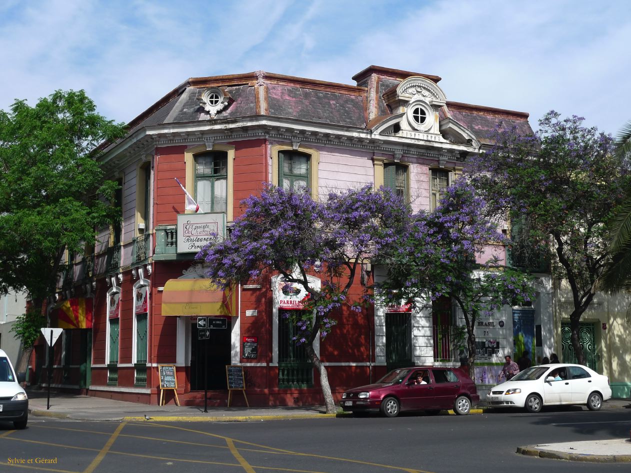 Chili Santiago quartier Brazil  119