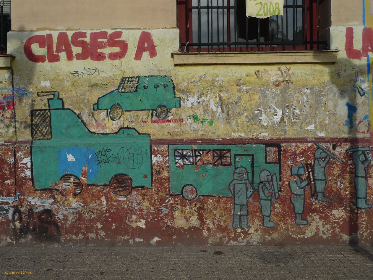 Chili Santiago quartier Brazil  120