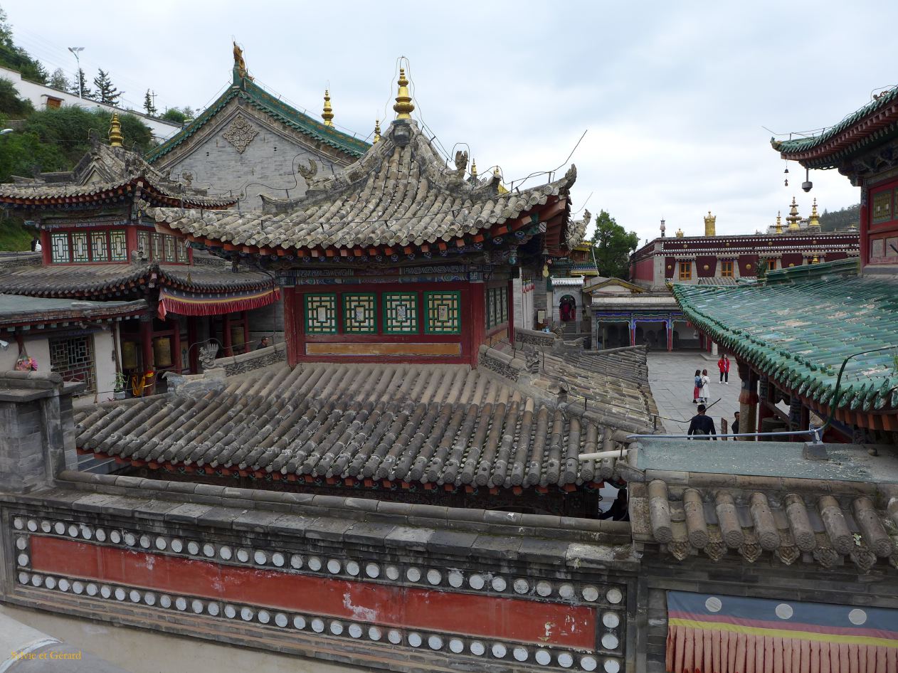 01 10 Xining monastère Ta'er si initialement fondé en 1560 par le IIIe Dalaï Lama 