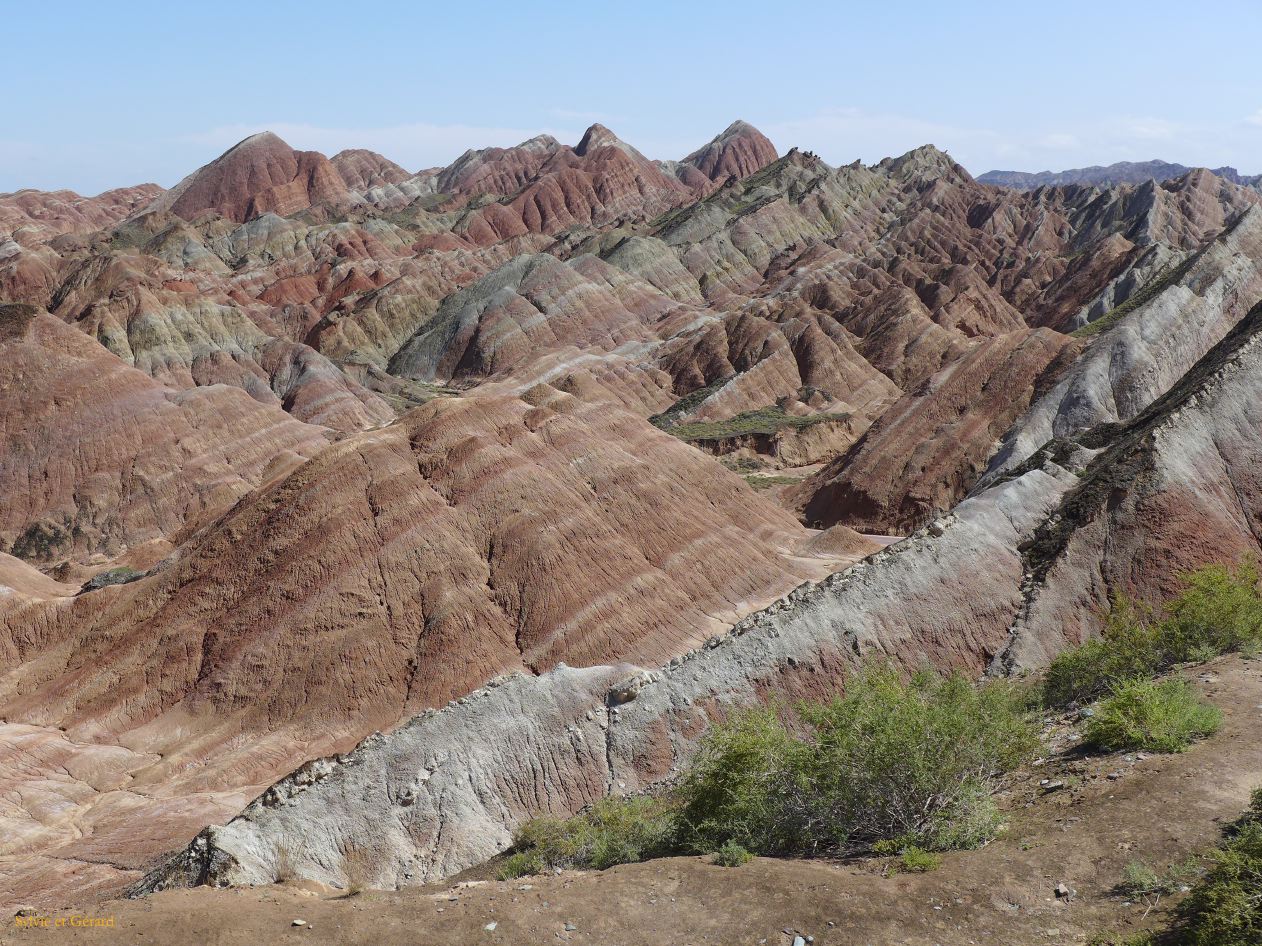 06 2 Zhangye Colorfull Hills Danxia National Geologic Park 