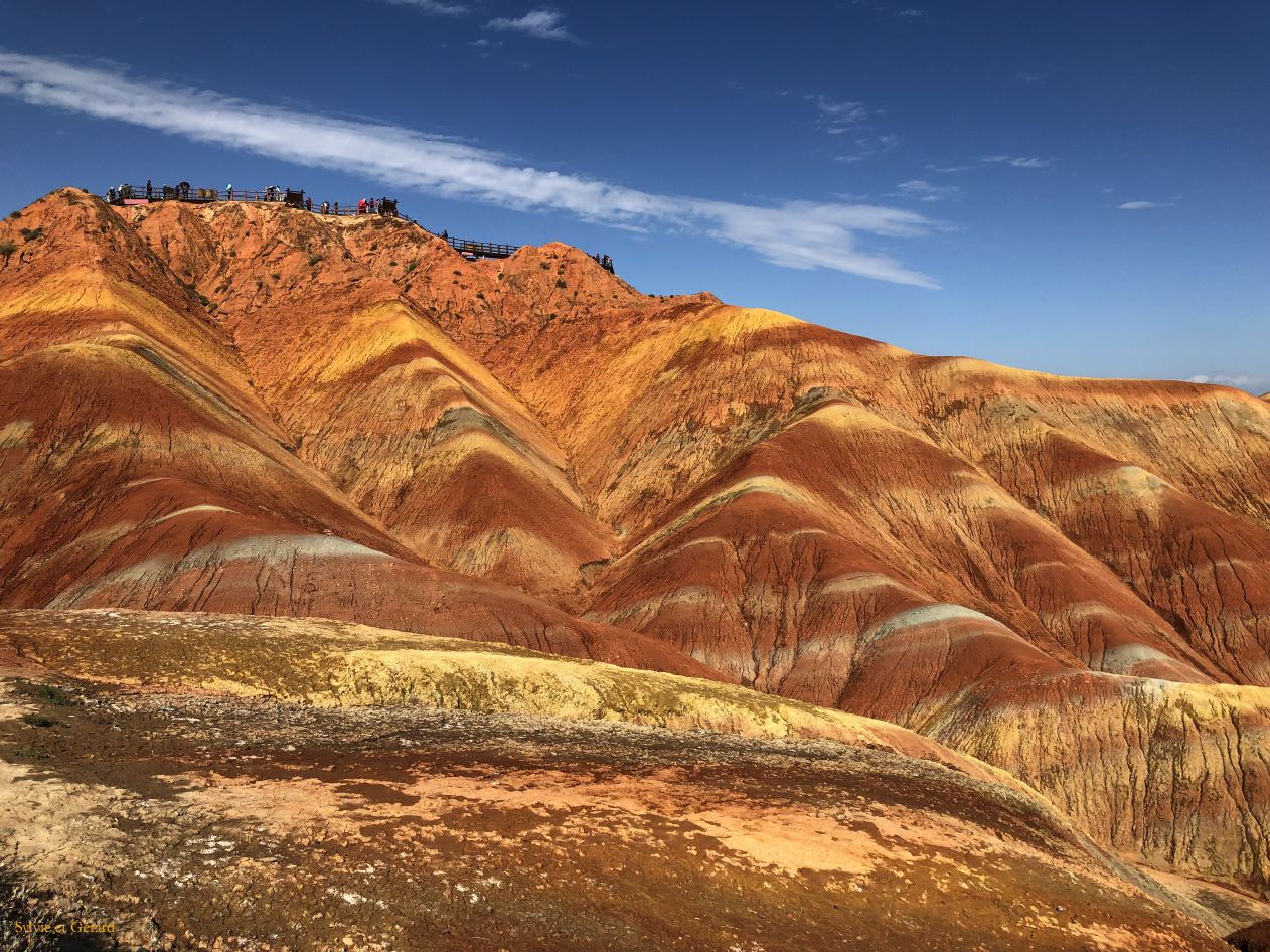 06 8 Zhangye Colorfull Hills Danxia National Geologic Park 