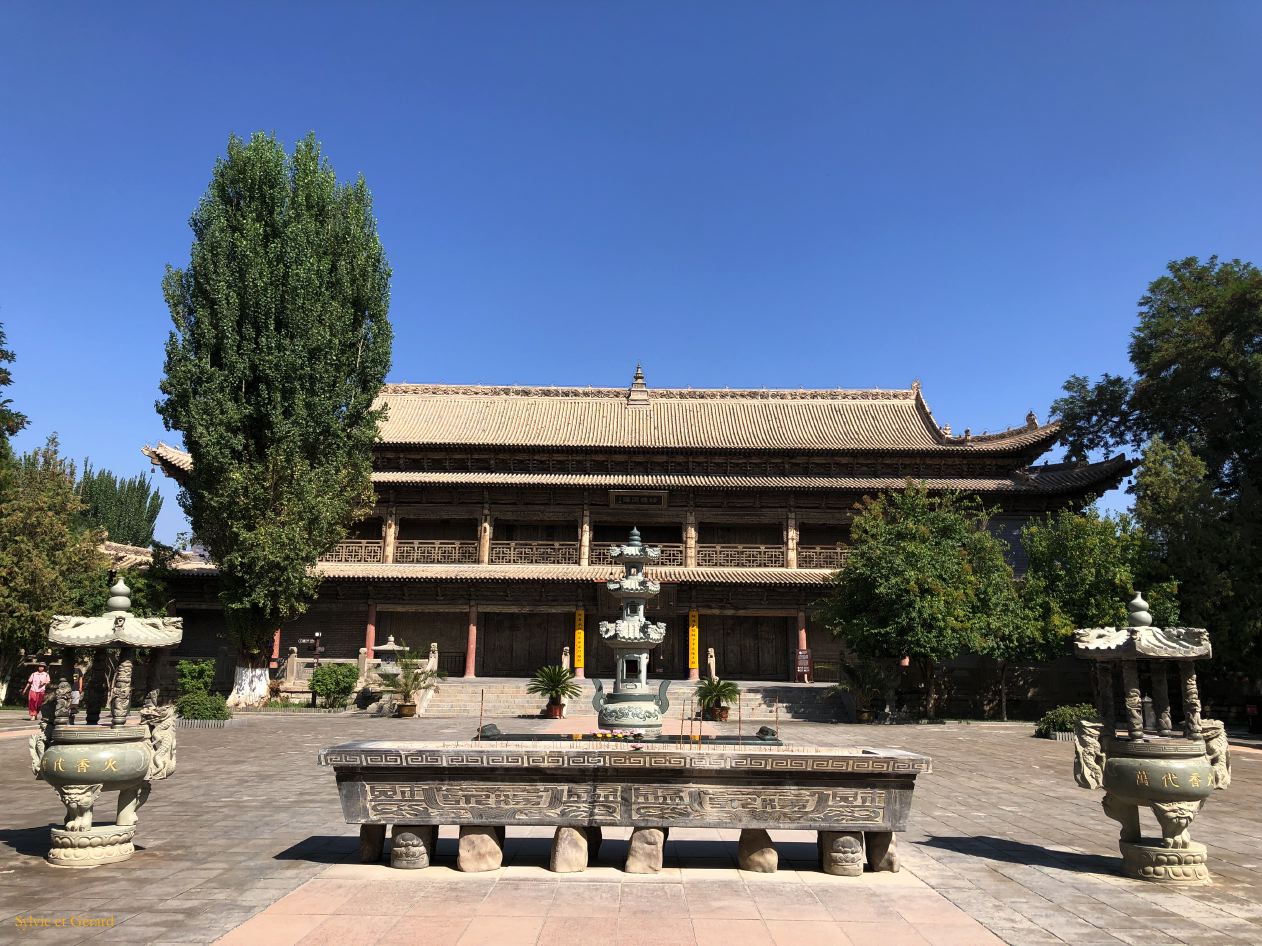 06 17 Zhangye Dafo temple, le temple du Bouddha couché construit en 1098 