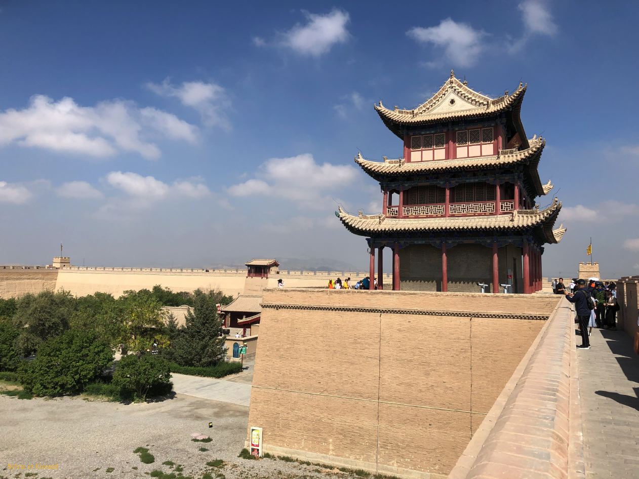 07 6 Jiayuguan le Fort la tour Guanghua 
