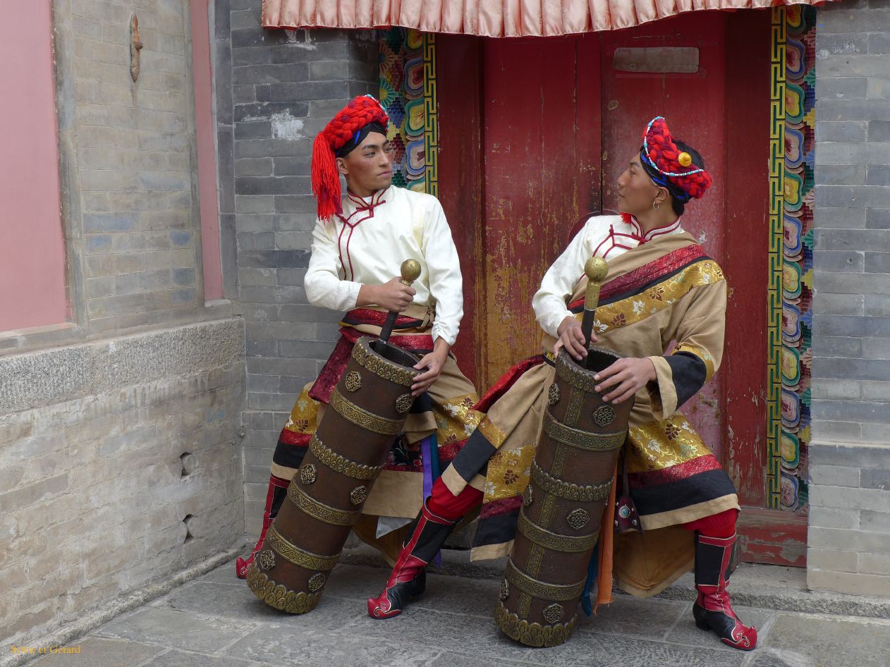 01 23 Xining monastère Ta'er si séance de photos 