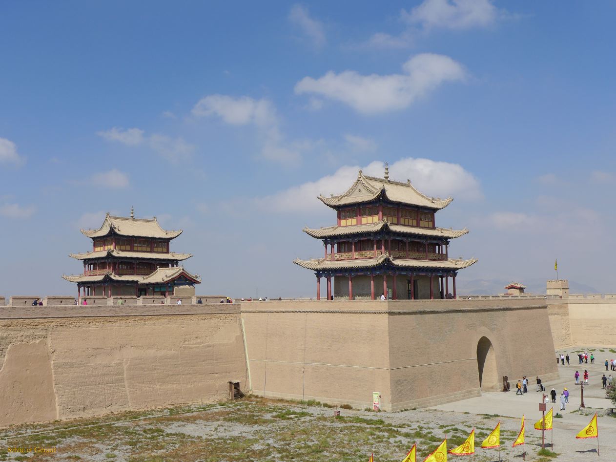 07 7 Jiayuguan le Fort la tour Rouyuan 