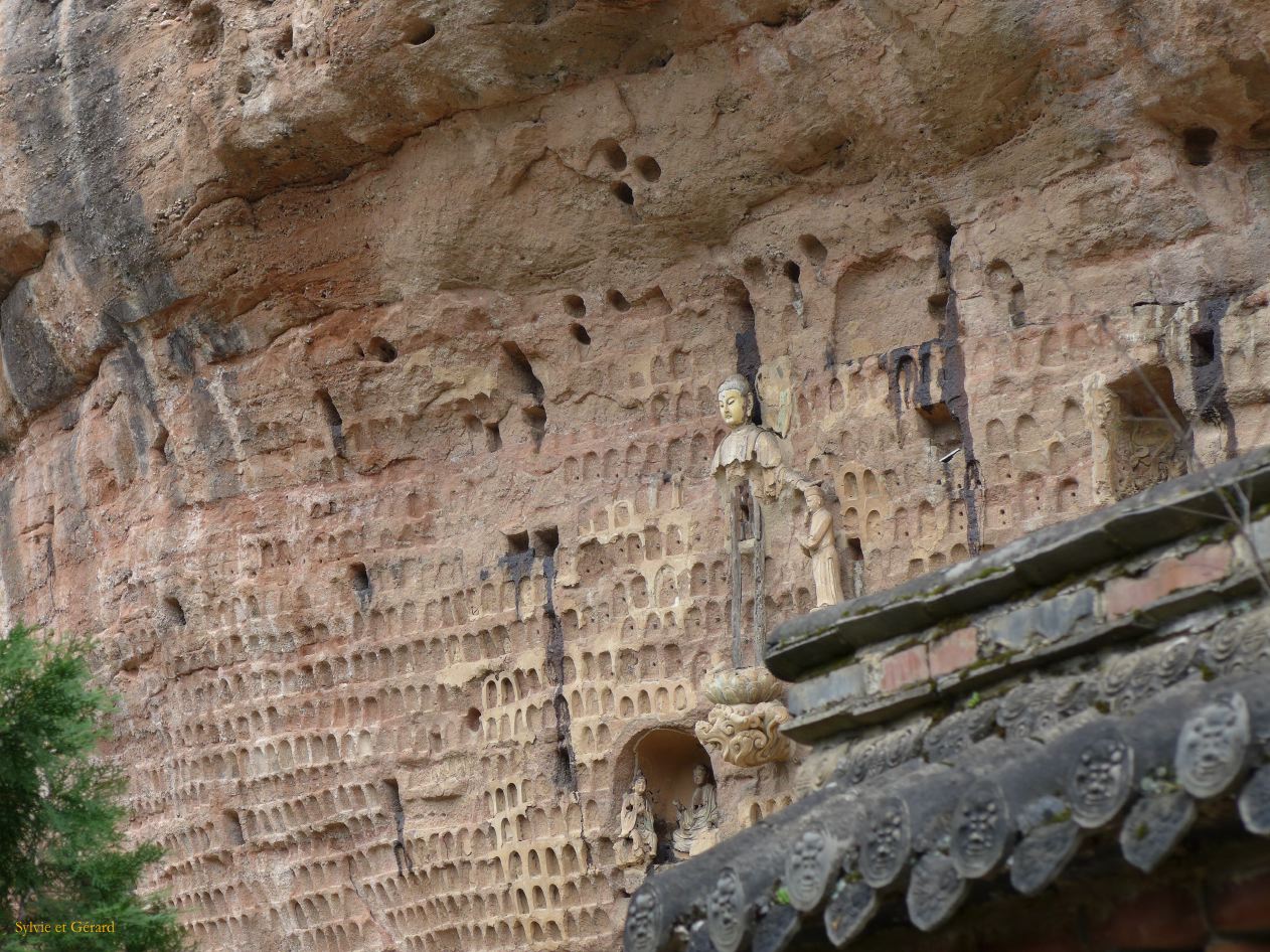 08 30 Tianshui Immortal Cliff temples privés du roi Han de la dynastie Ming  